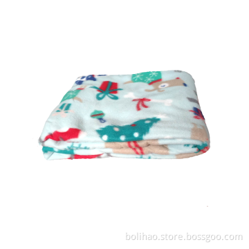 100% Polyester Printed Brushed Polar Fleece Blanket